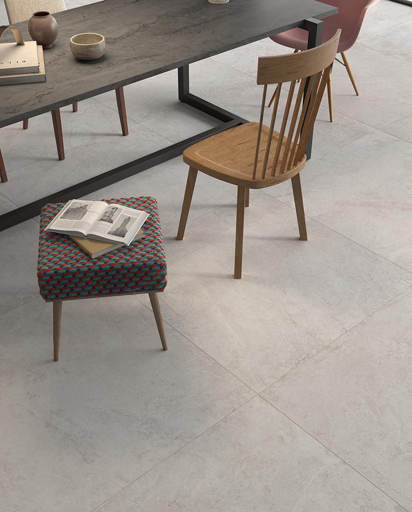 Castelvetro Evolution White 100x100 cm Naturale R10B