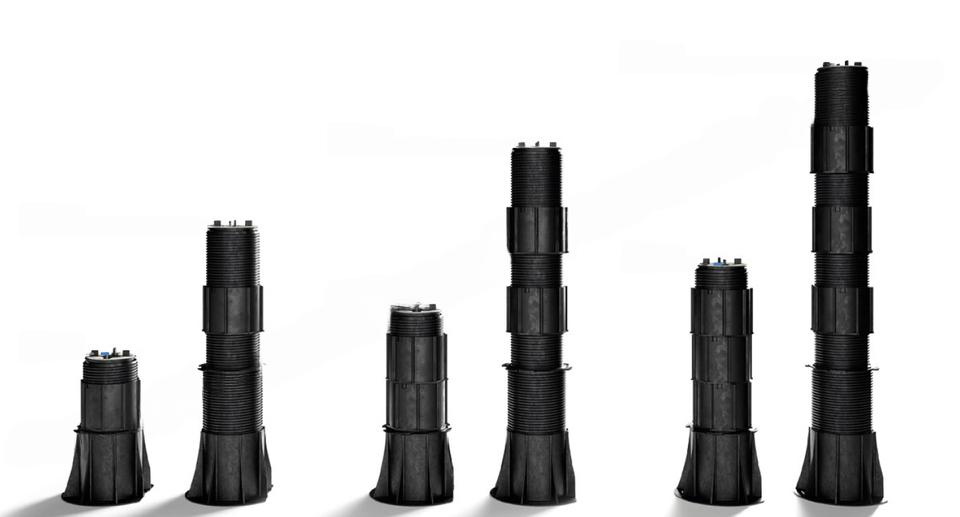 Eterno Ivica Prime Stelzlager PR3 155-420 mm Kopf bitte im Artikel auswählen