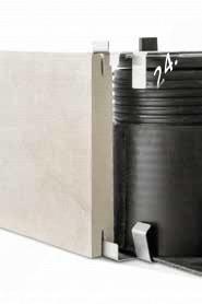 Vertikale Universal Randklammer für Mirage eBase Verlegesystem