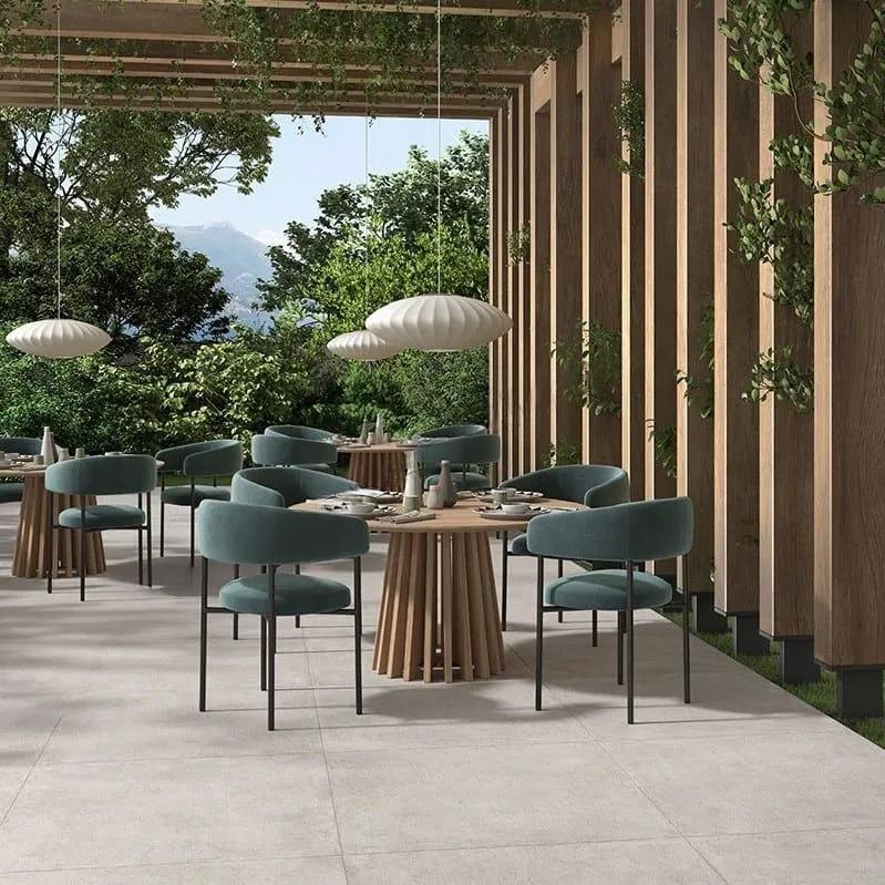 Castelvetro Industrial Bianco 100x100x2 cm Outfit 2.0 Grip R11C